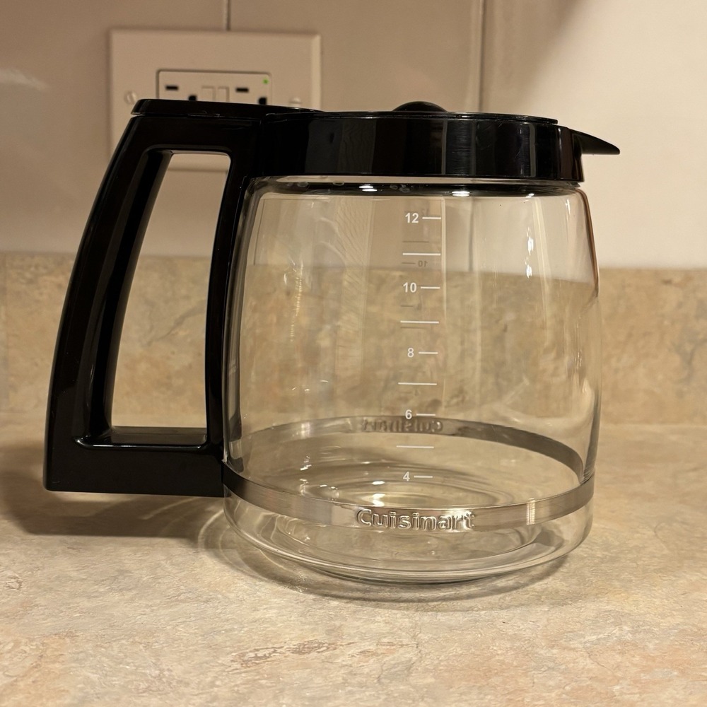 Cuisinart DCC-1200PRC Glass Carafe - Black - Replacement